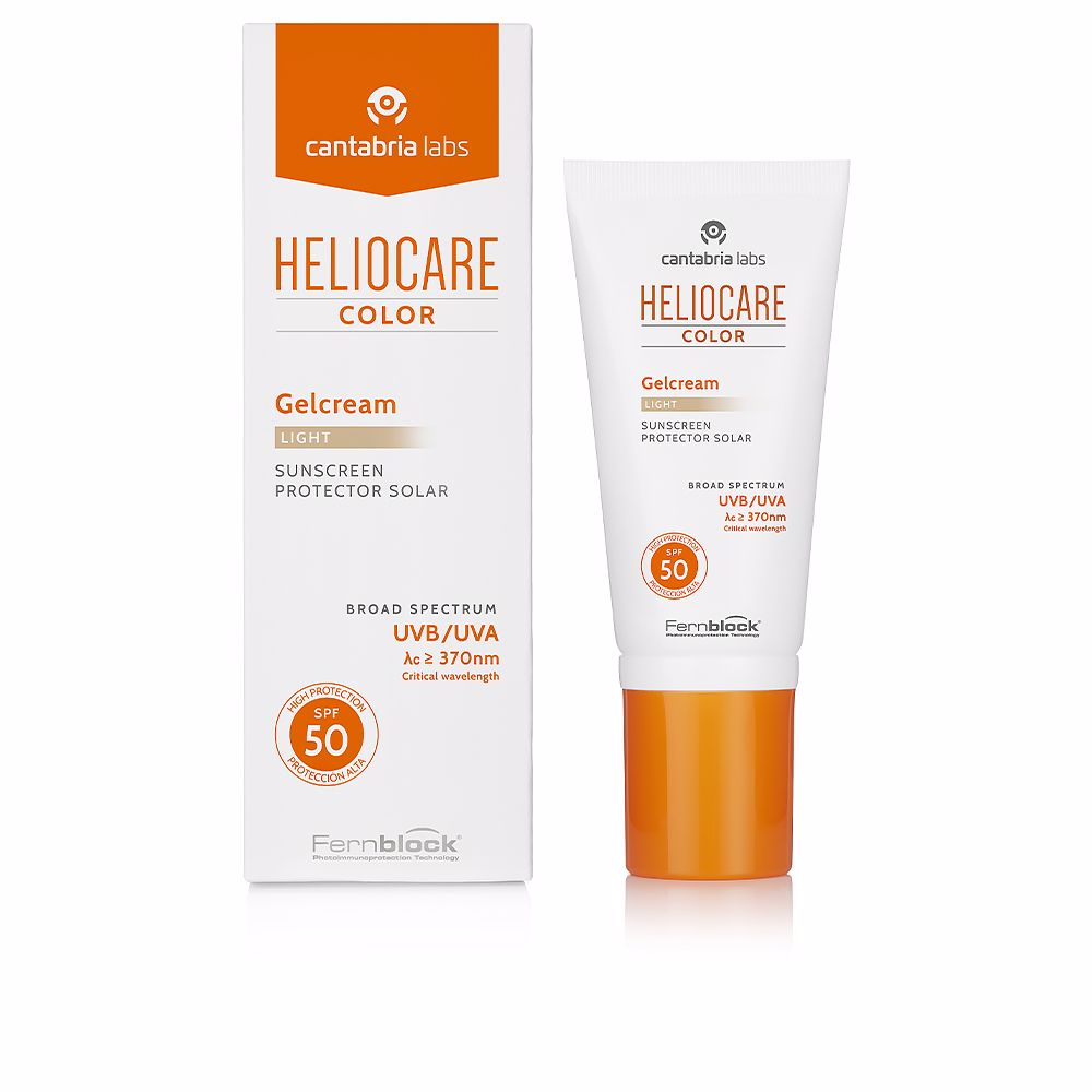 HELIOCARE COLOR sunscreen with cream gel color SPF50 #light 50 ml - Image 1