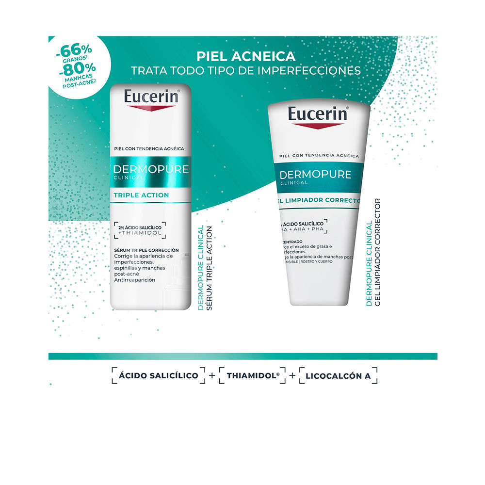 DERMOPURE CLINICAL TRIPLE ACTION CASE 2 pcs - Image 1