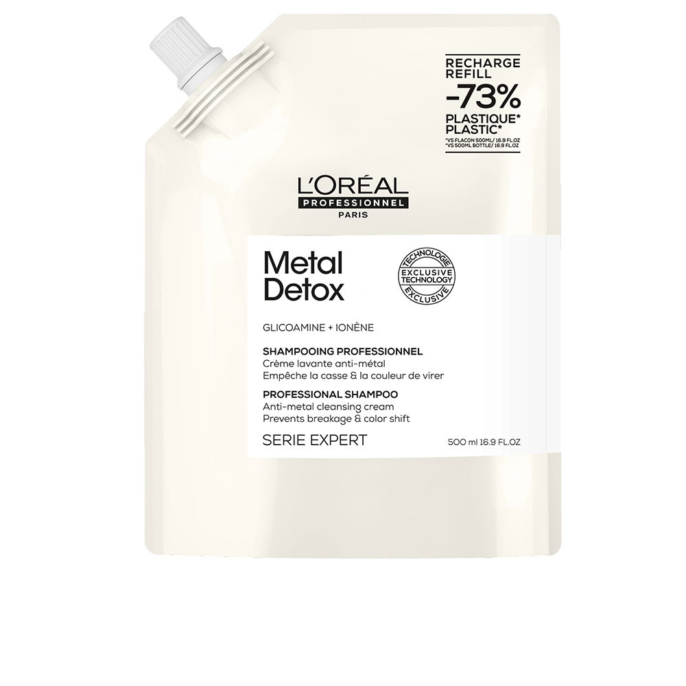 METAL DETOX Shampoo for damaged hair refill 500 ml - Image 1