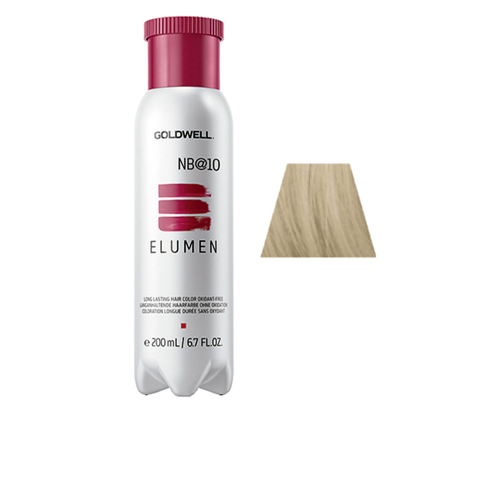ELUMEN long lasting hair color oxidant free #NB@10 200 ml - Image 1