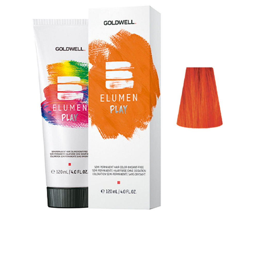 ELUMEN PLAY semi permanent hair color oxidant-free #orange 120 ml - Image 1