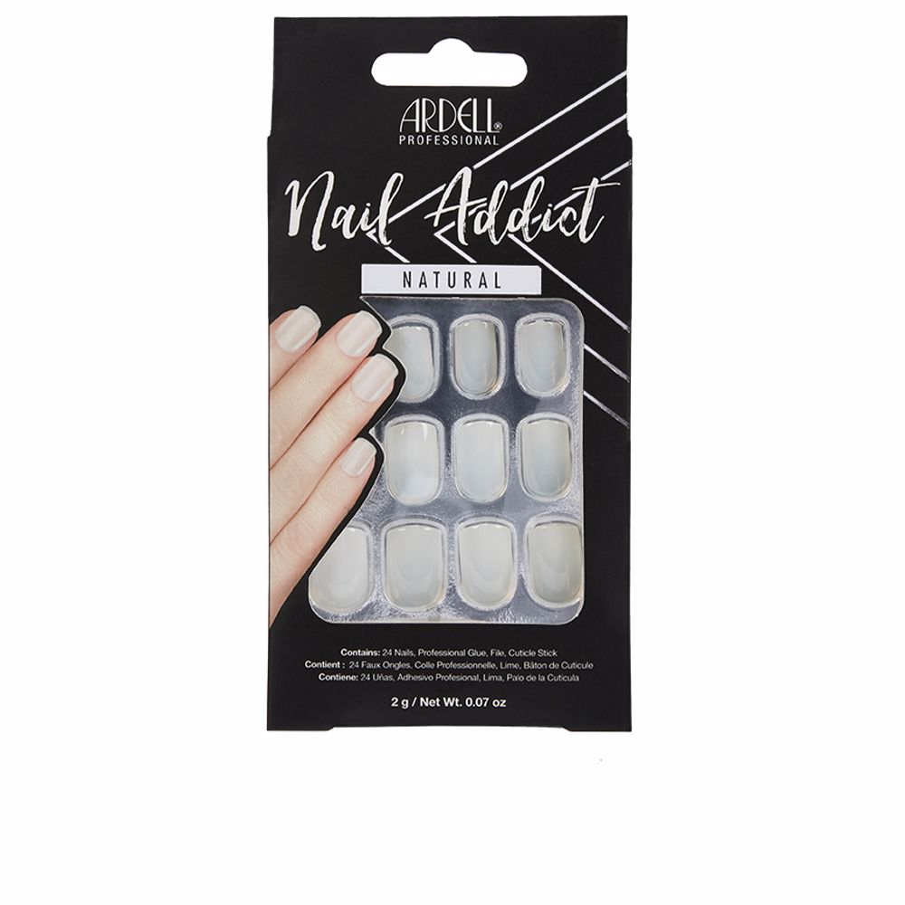 NAIL ADDICT natural squared 1 u - Image 1