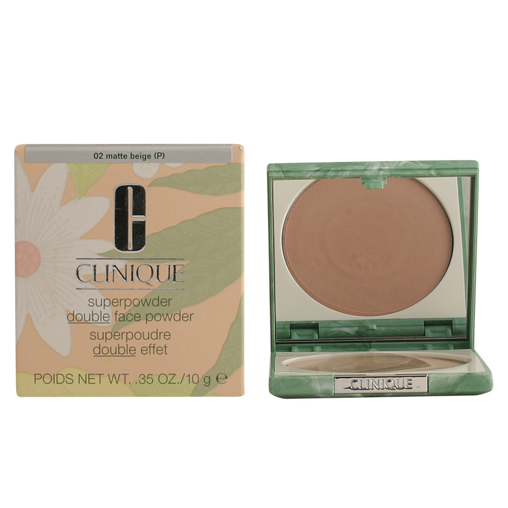 SUPERPOWDER double face powder #02-matte beige - Image 1