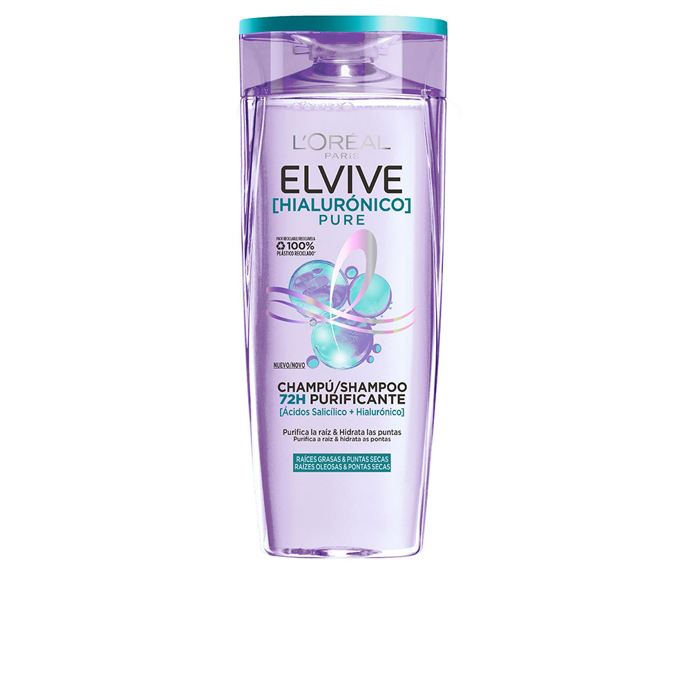 ELVIVE HYALURONIC PURE shampoo 380 ml - Image 1