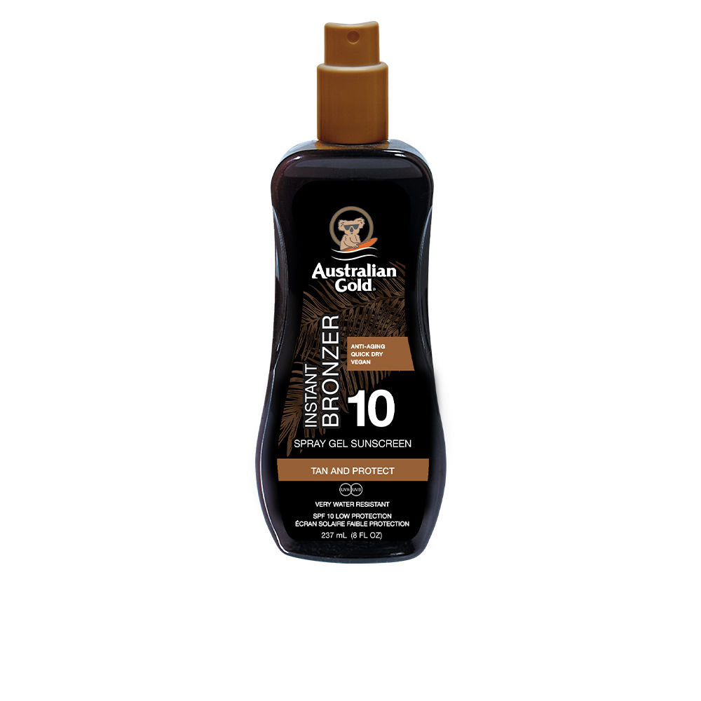 SUNSCREEN SPF10 spray gel with instant bronzer 237 ml - Image 1