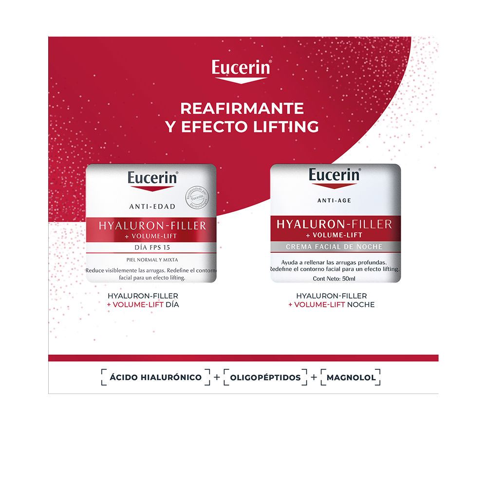 HYALURON FILLER + VOLUME-LIFT DAY CREAM FOR NORMAL TO COMBINATION SKIN, 2-PIECE SET - Image 1