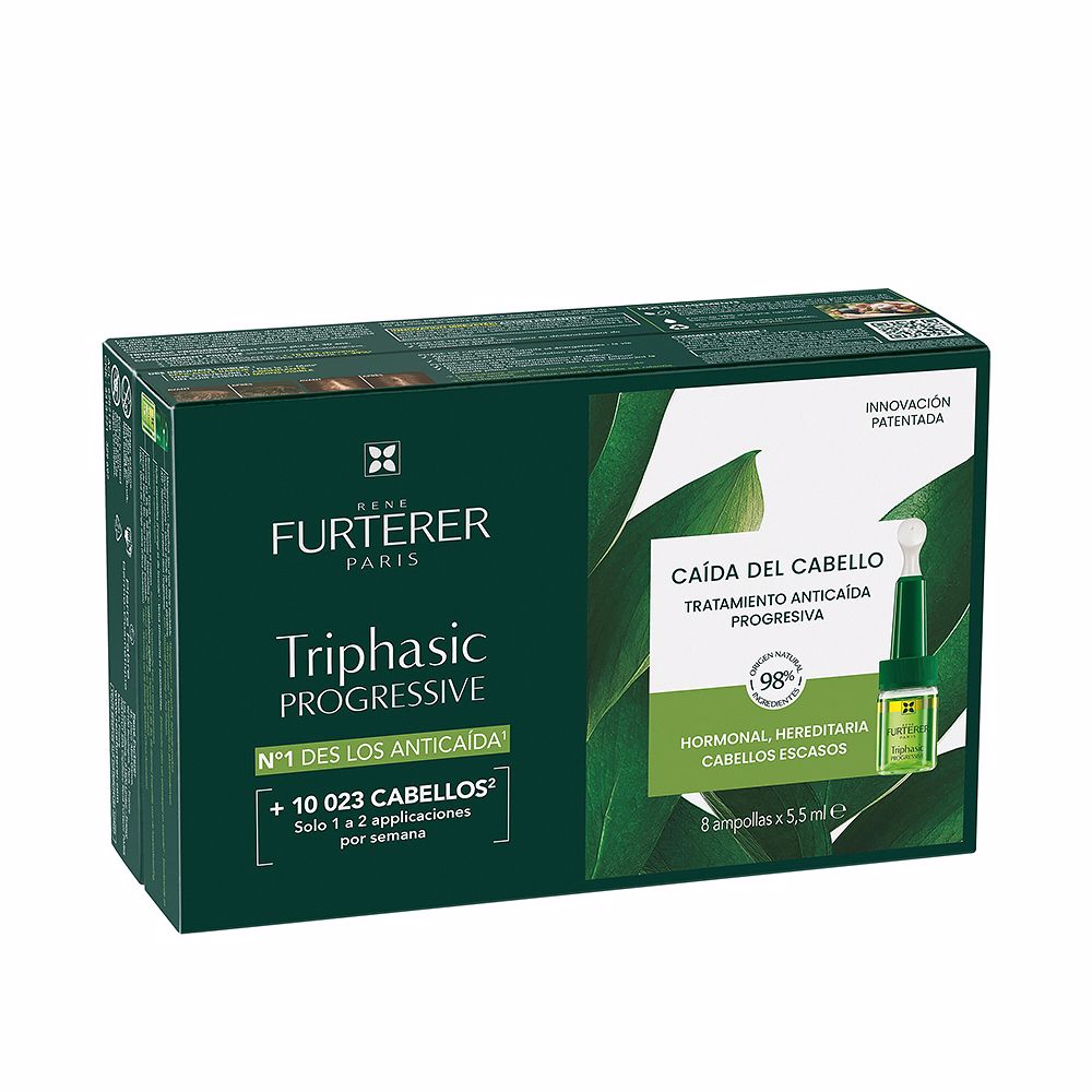 TRIPHASIC PROGRESSIVE anti-fall ritual 8 x 5.5 ml - Image 1