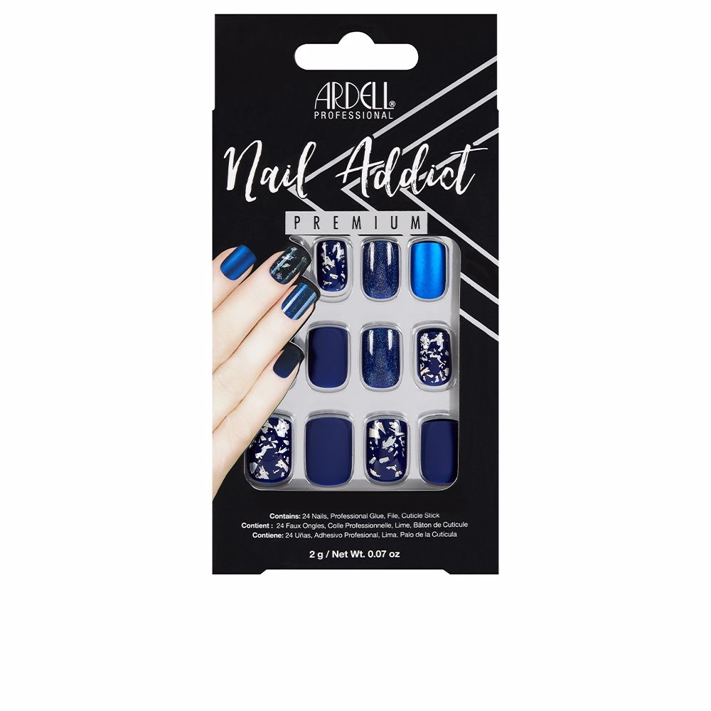 NAIL ADDICT matte blue 1 u - Image 1