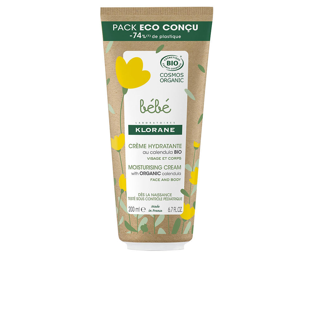 BÉBÉ BIO moisturizing cream packaging eco 200 ml - Image 1
