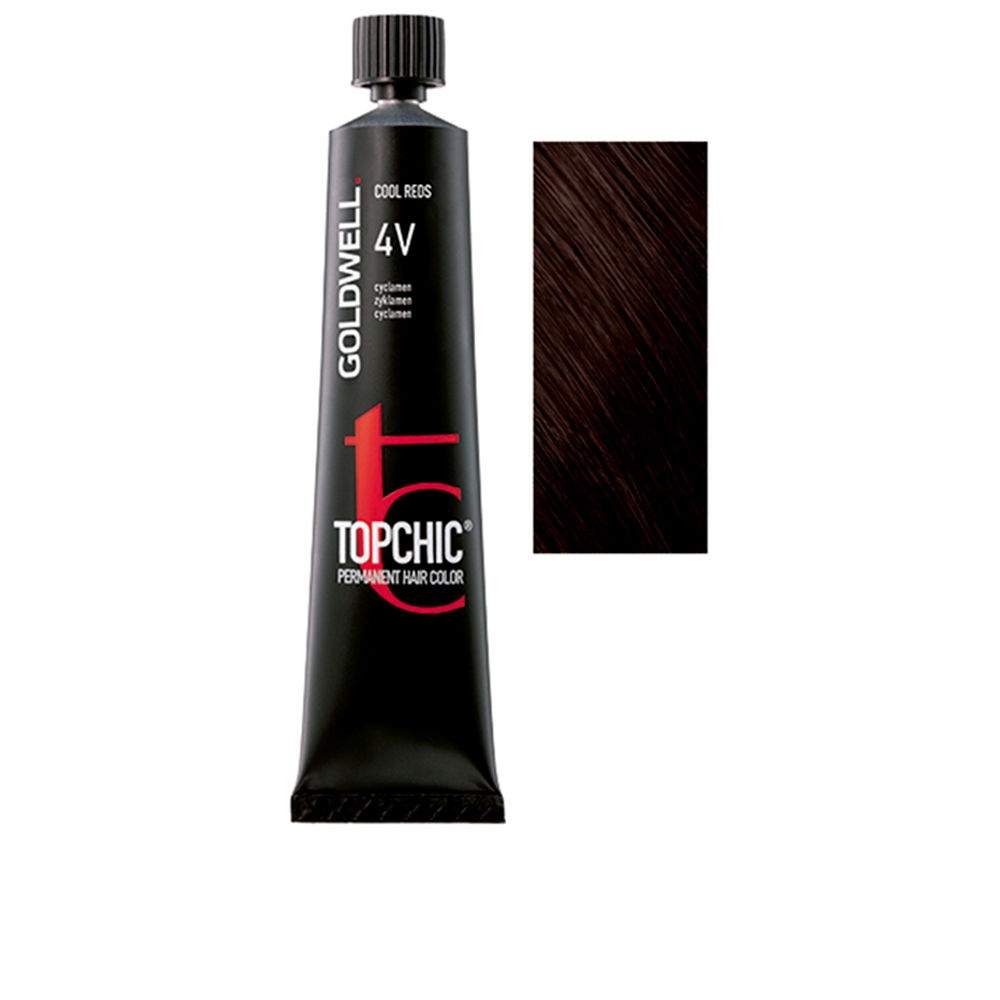 TOPCHIC permanent hair color #4V 60 ml - Image 1
