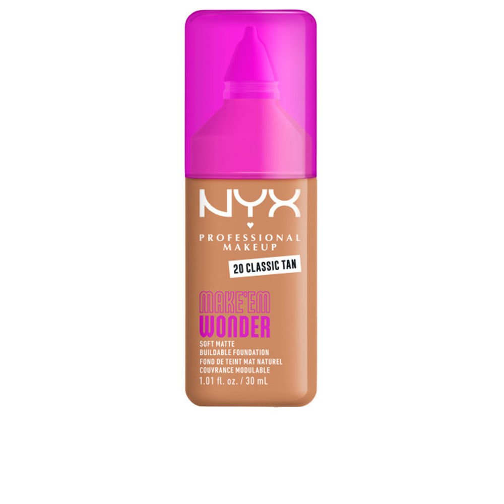 MAKE'EM WONDER foundation #20-Classic Tan 30 ml - Image 1