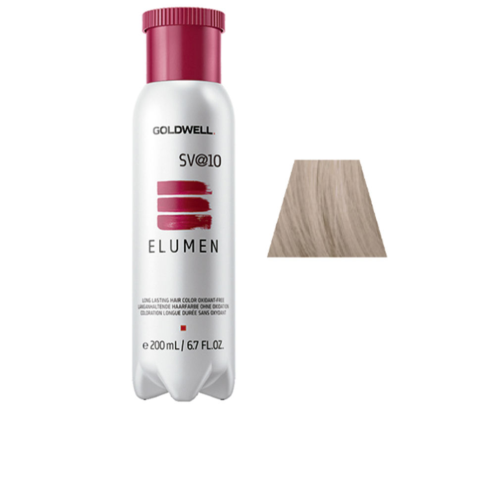 ELUMEN long lasting hair color oxidant free #SV@10 200 ml - Image 1