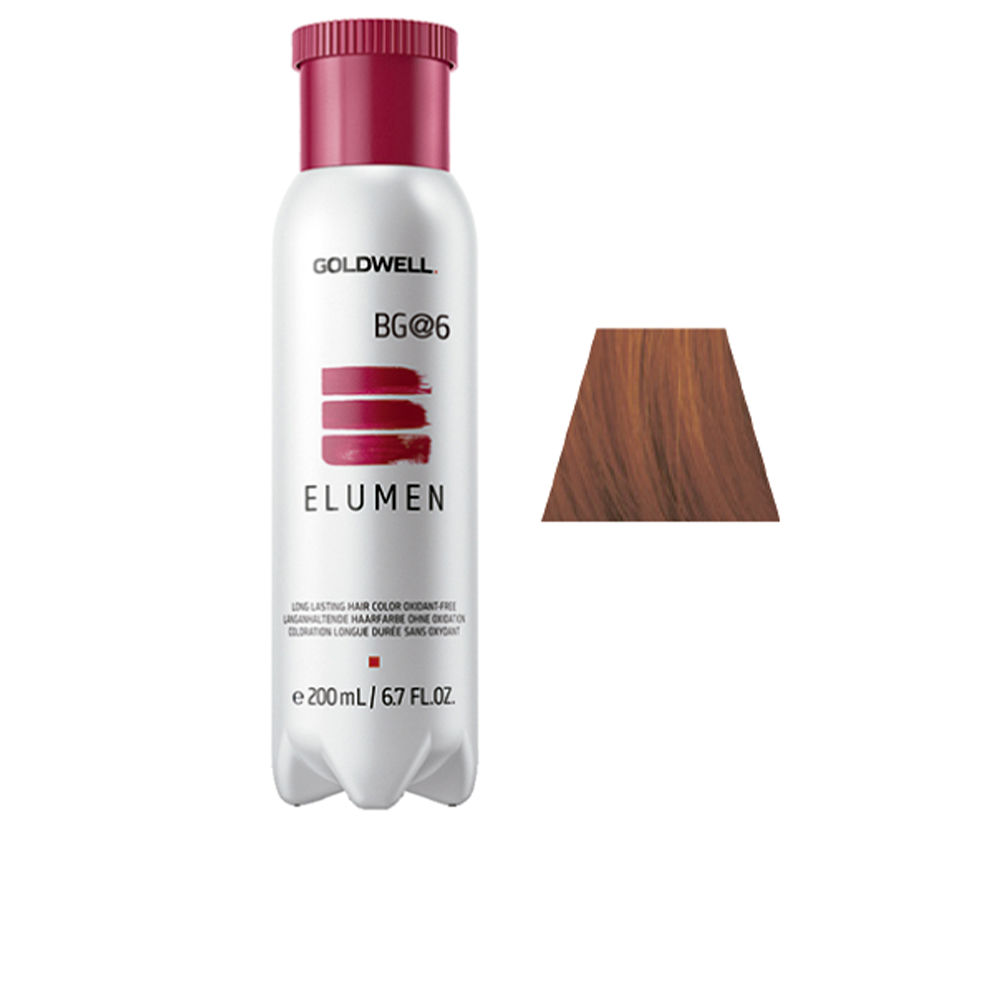 ELUMEN long lasting hair color oxidant free #BG@6 200 ml - Image 1