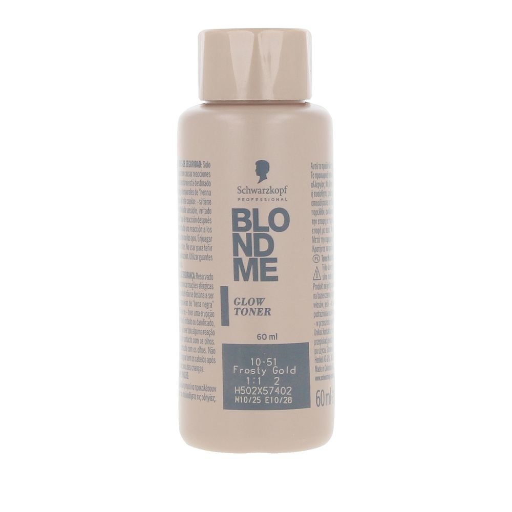 BLONDME shine toner #Ice Gold 10-51 60 ml - Image 1