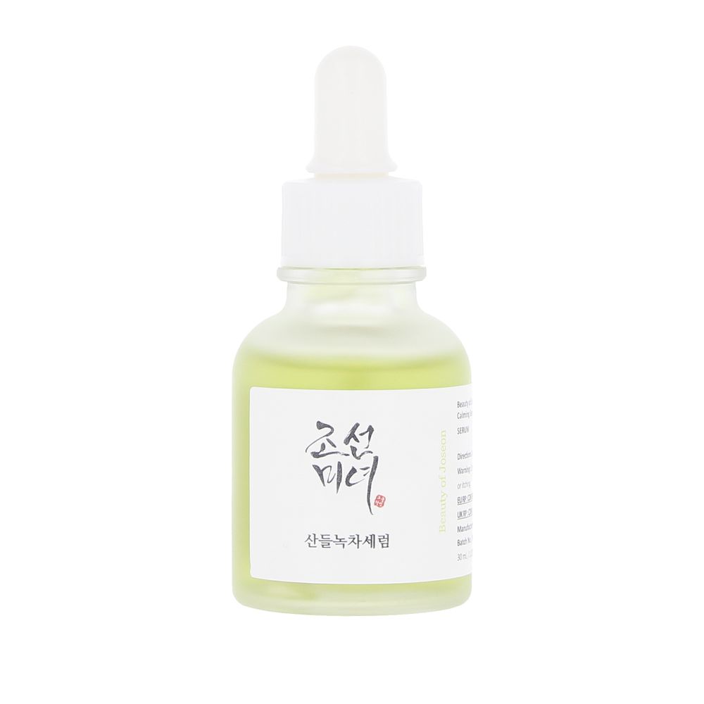 CALMING SERUM green tea + panthenol soothes and strengthens hydration 30 ml - Image 1