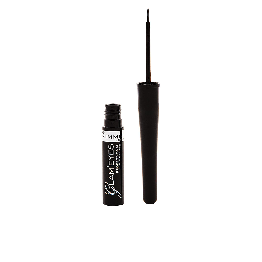 GLAM'EYES PROFESSIONAL liquid eye liner #001 -black - Image 1