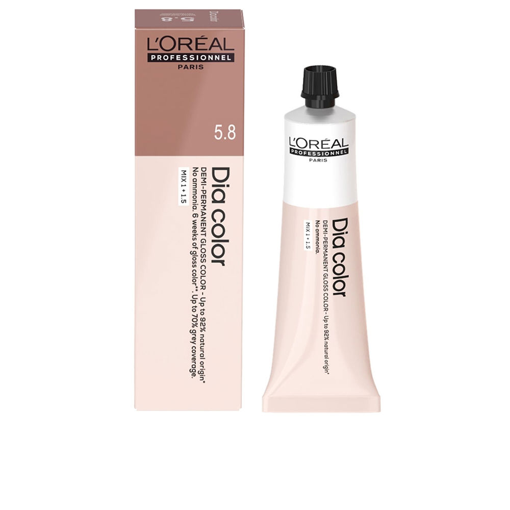 DIA COLOR demi-permanent coloration without ammonia #1 60 ml - Image 1