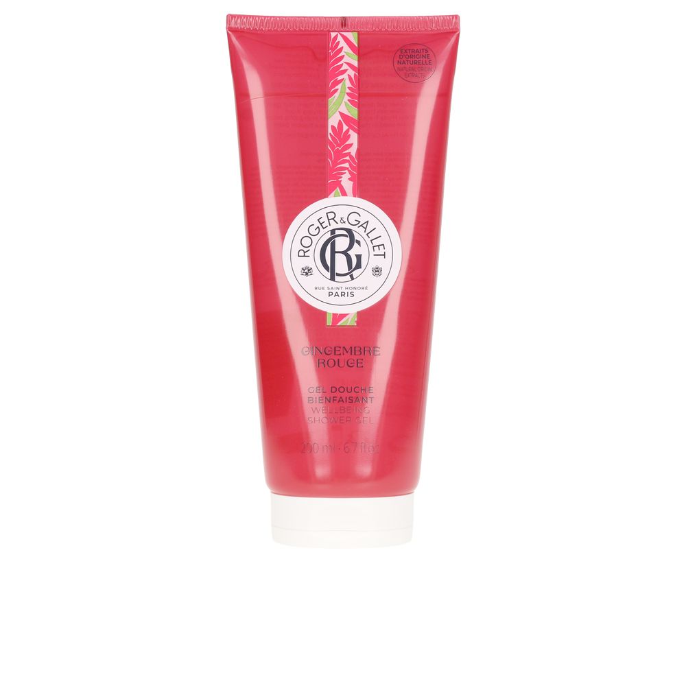 GINGEMBRE ROUGE gel de ducha bienestar 200 ml - Image 1