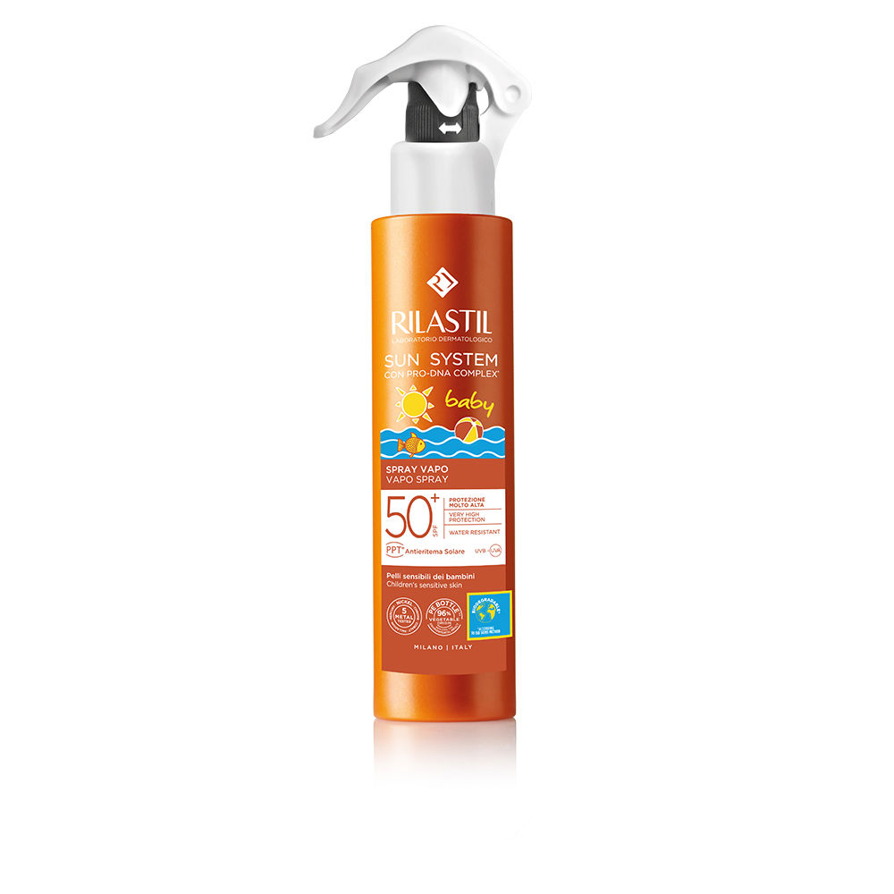 SUN SYSTEM SPF50+ BABY transparent spray 200 ml - Image 1