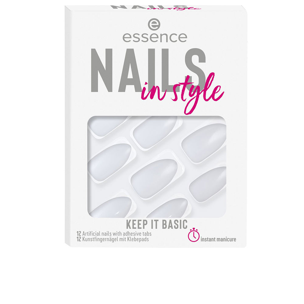 NAILS IN STYLE artificial nails #15-keep it basic 12 u - Image 1