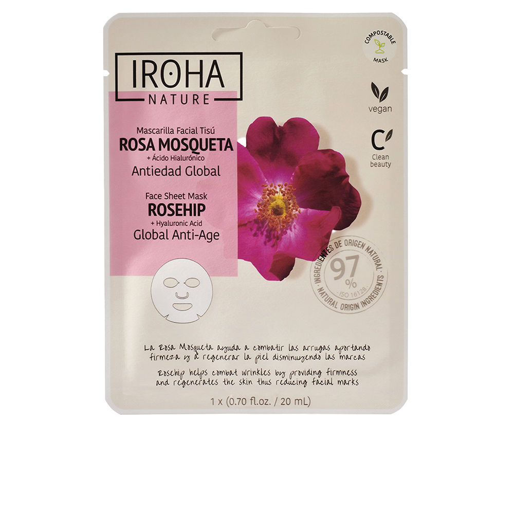 ROSEHIP tissue facial mask 1 u - Image 1