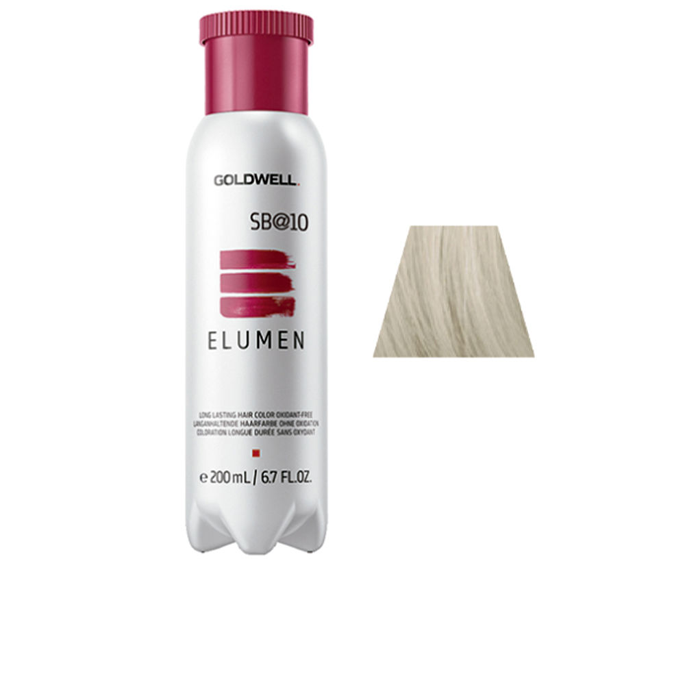 ELUMEN long lasting hair color oxidant free #SB@10 200 ml - Image 1