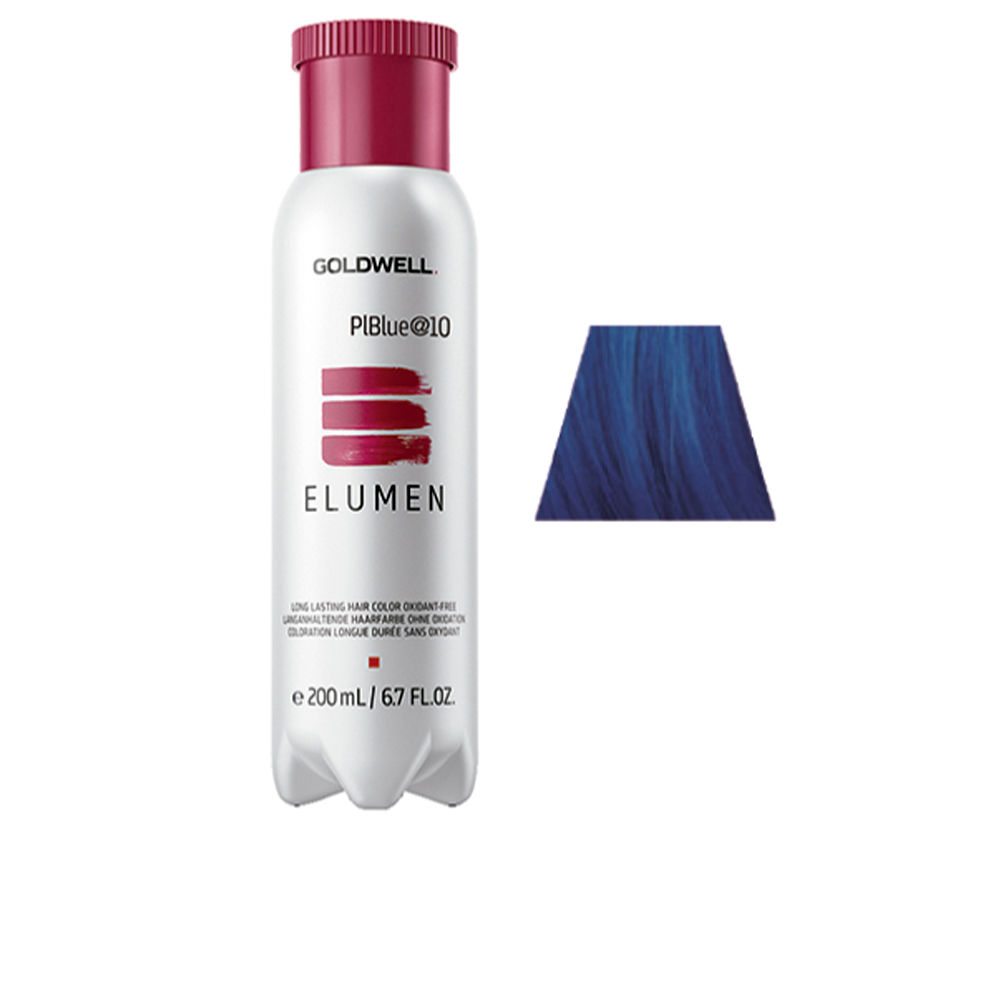 ELUMEN long lasting hair color oxidant free #PlBlue@10 200 ml - Image 1