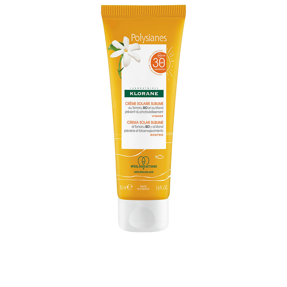 POLYSIANES MONOÏ Y TAMANU BIO sublime sun cream SPF30 50 ml - Image 1