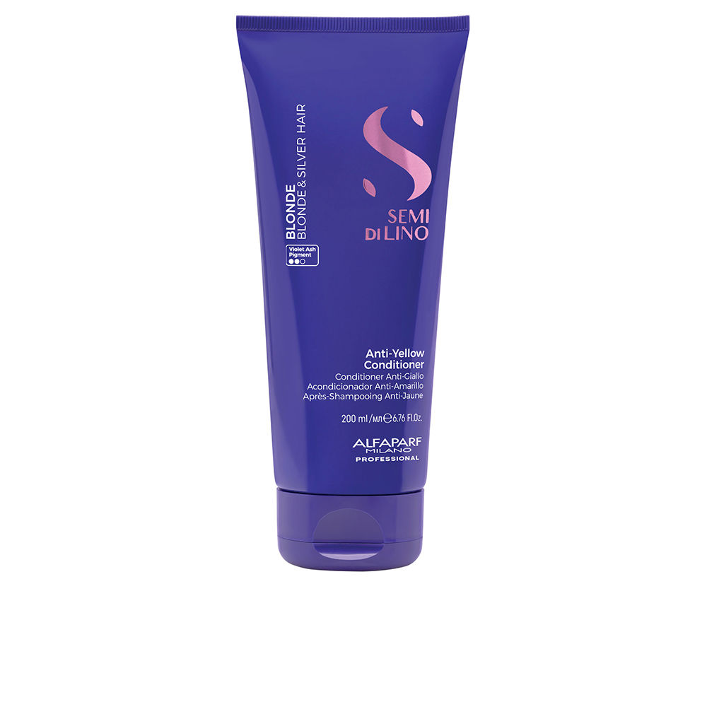 SEMI DI LINO blonde & silver conditioner 200 ml - Image 1
