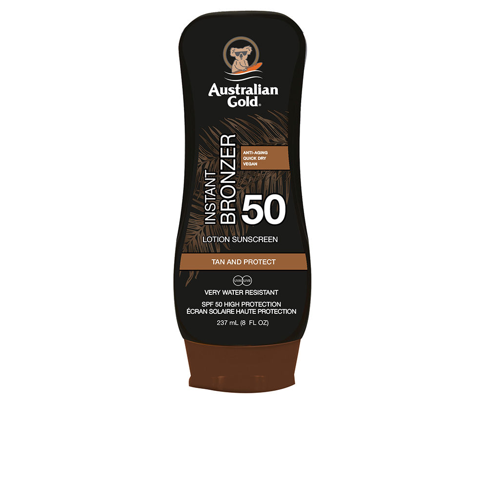 SUNSCREEN SPF50 lotion with bronzer 237 ml - Image 1