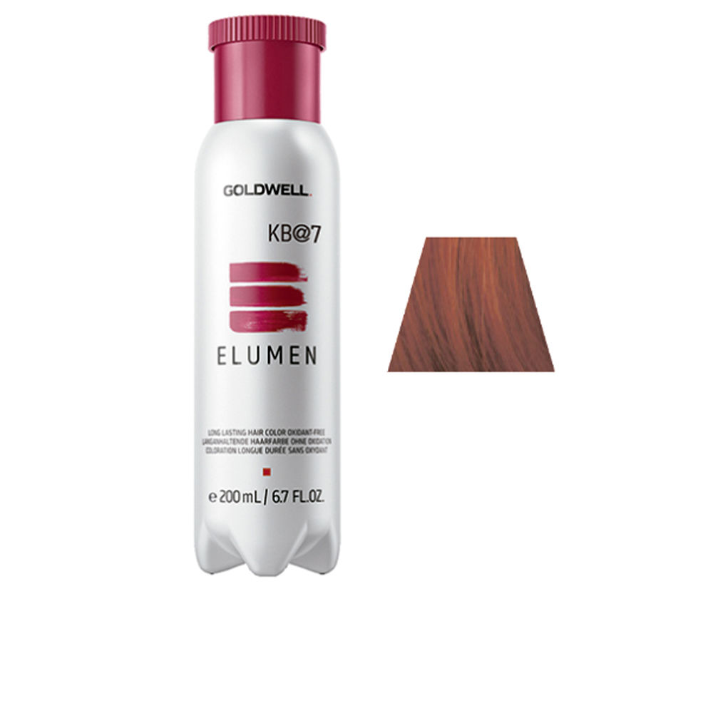 ELUMEN long lasting hair color oxidant free #KB@7 200 ml - Image 1