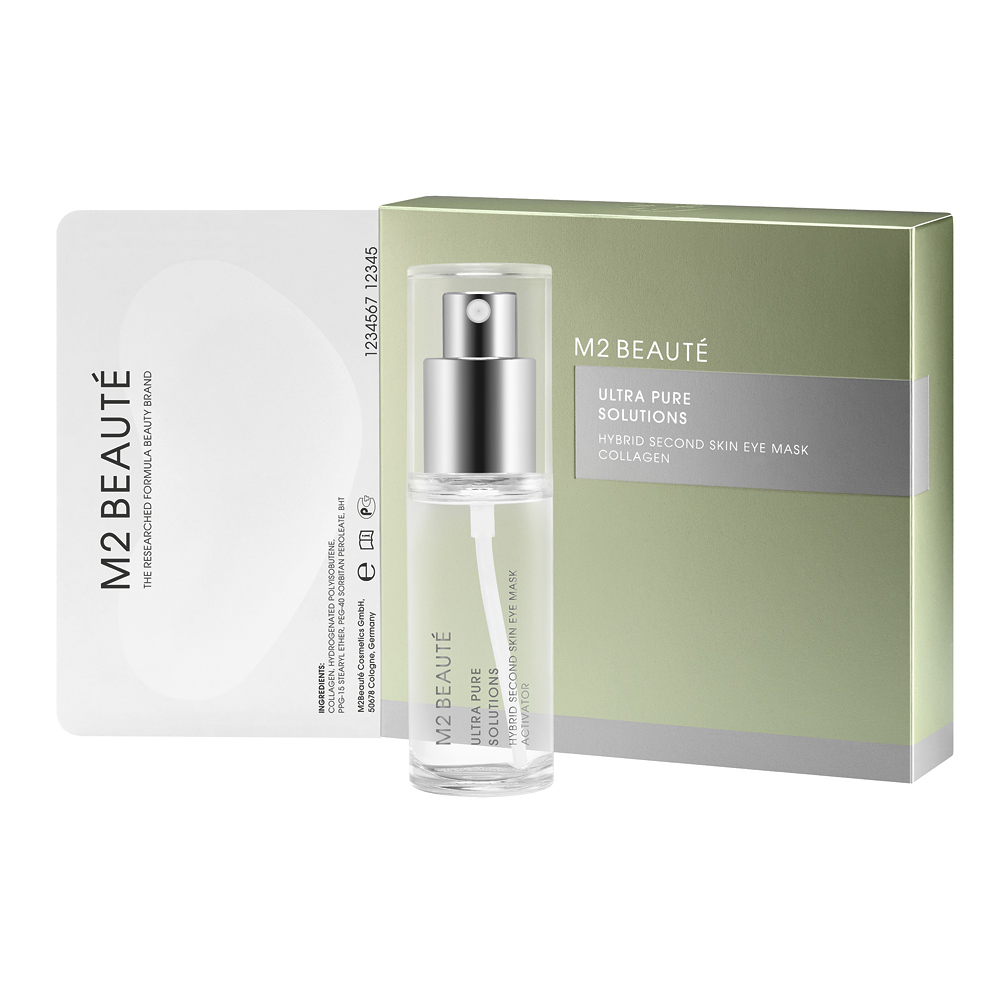 HYBRID second skin eye mask collagen 7 aplicaciones - Image 1
