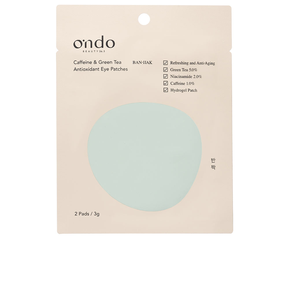 CAFFEINE & GREEN TEA antioxidant eye patches 2 u - Image 1