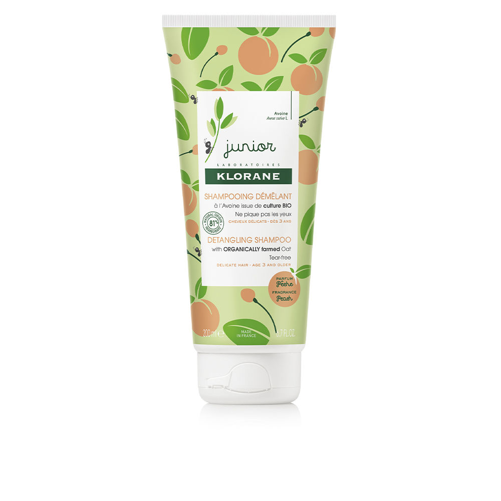JUNIOR peach detangling shampoo 200 ml - Image 1