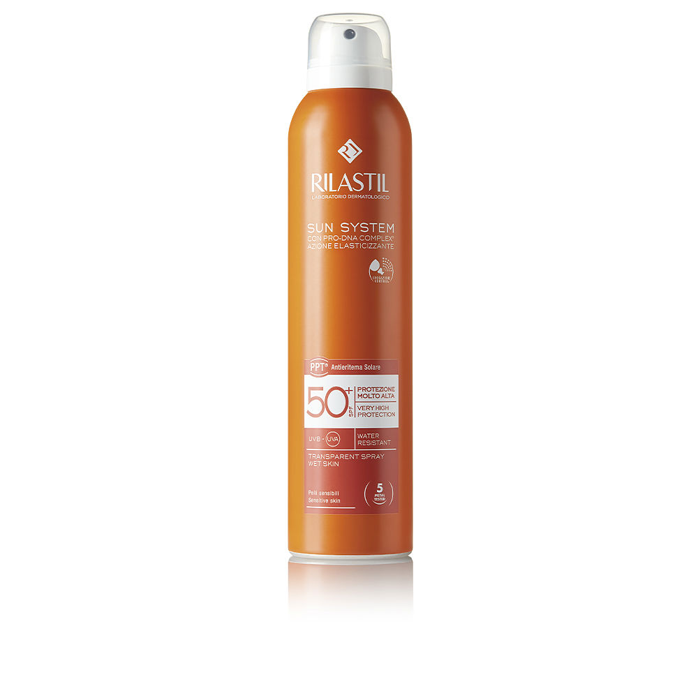 SUN SYSTEM SPF50+ transparent spray 200 ml - Image 1