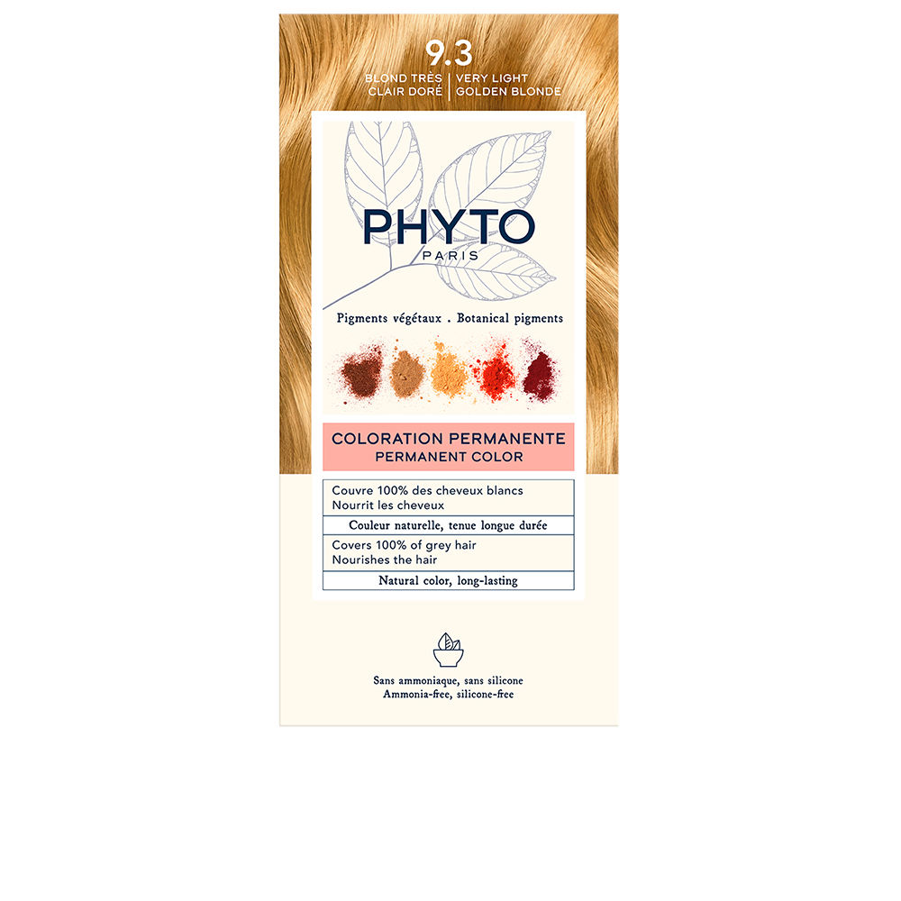 PHYTOCOLOR #9.3-rubio dorado muy claro 4 u - Image 1