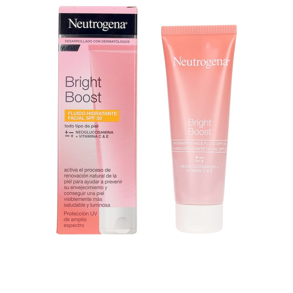 BRIGHT BOOST moisturizing facial fluid SPF30 50 ml - Image 1