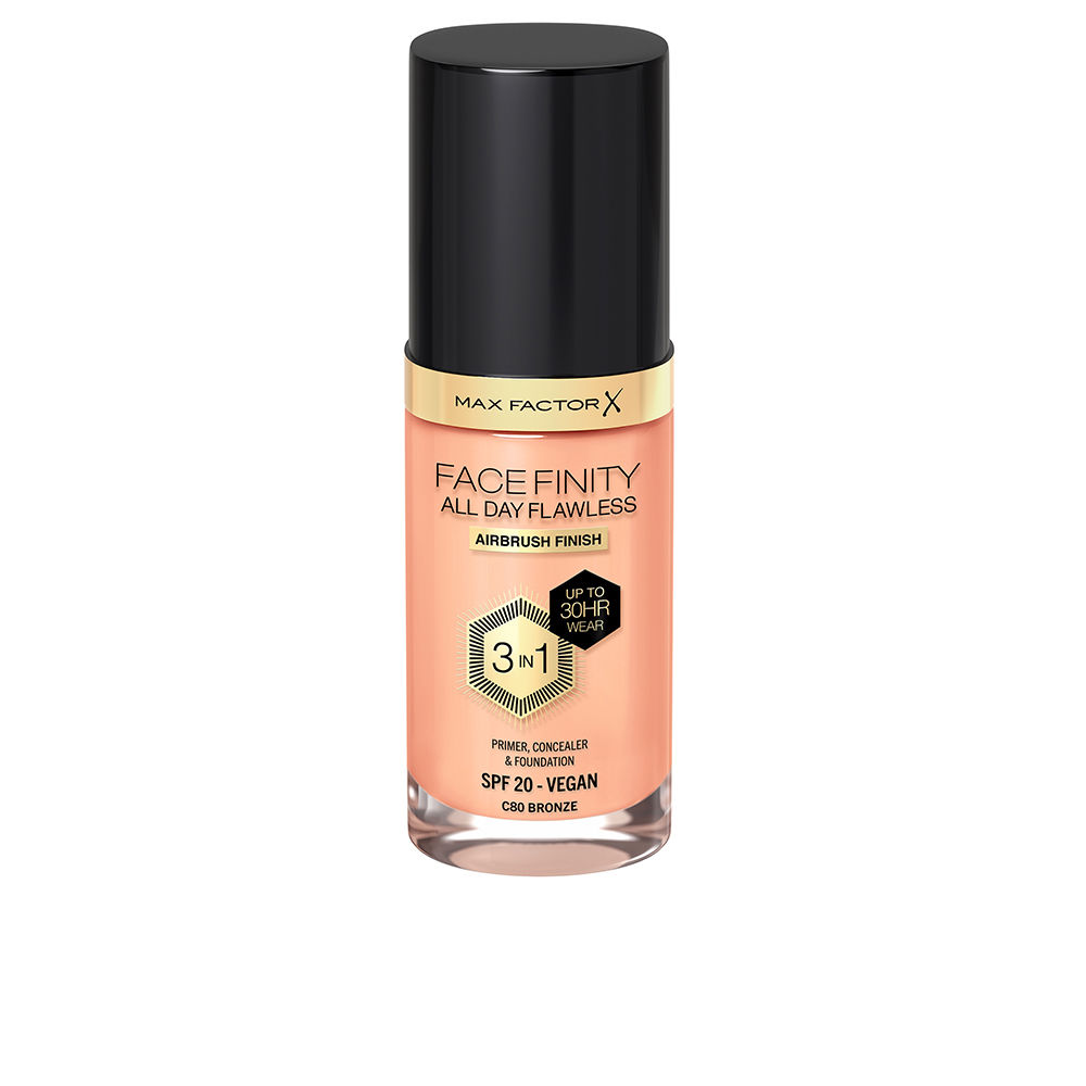 FACEFINITY 3IN1 primer, concealer & foundation #80-bronze 30 ml - Image 1