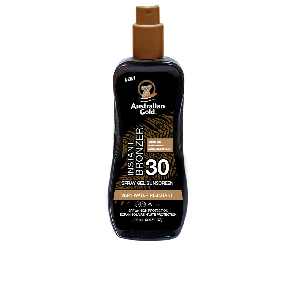 SUNSCREEN SPF30 spray gel with instant bronzer 100 ml - Image 1