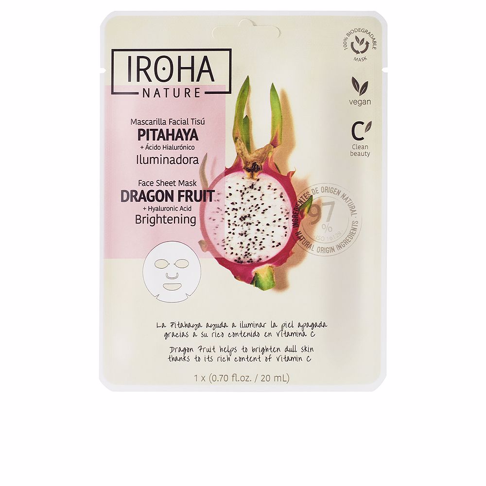 NATURE MASK dragon fruit + hyaluronic acid 1 u - Image 1