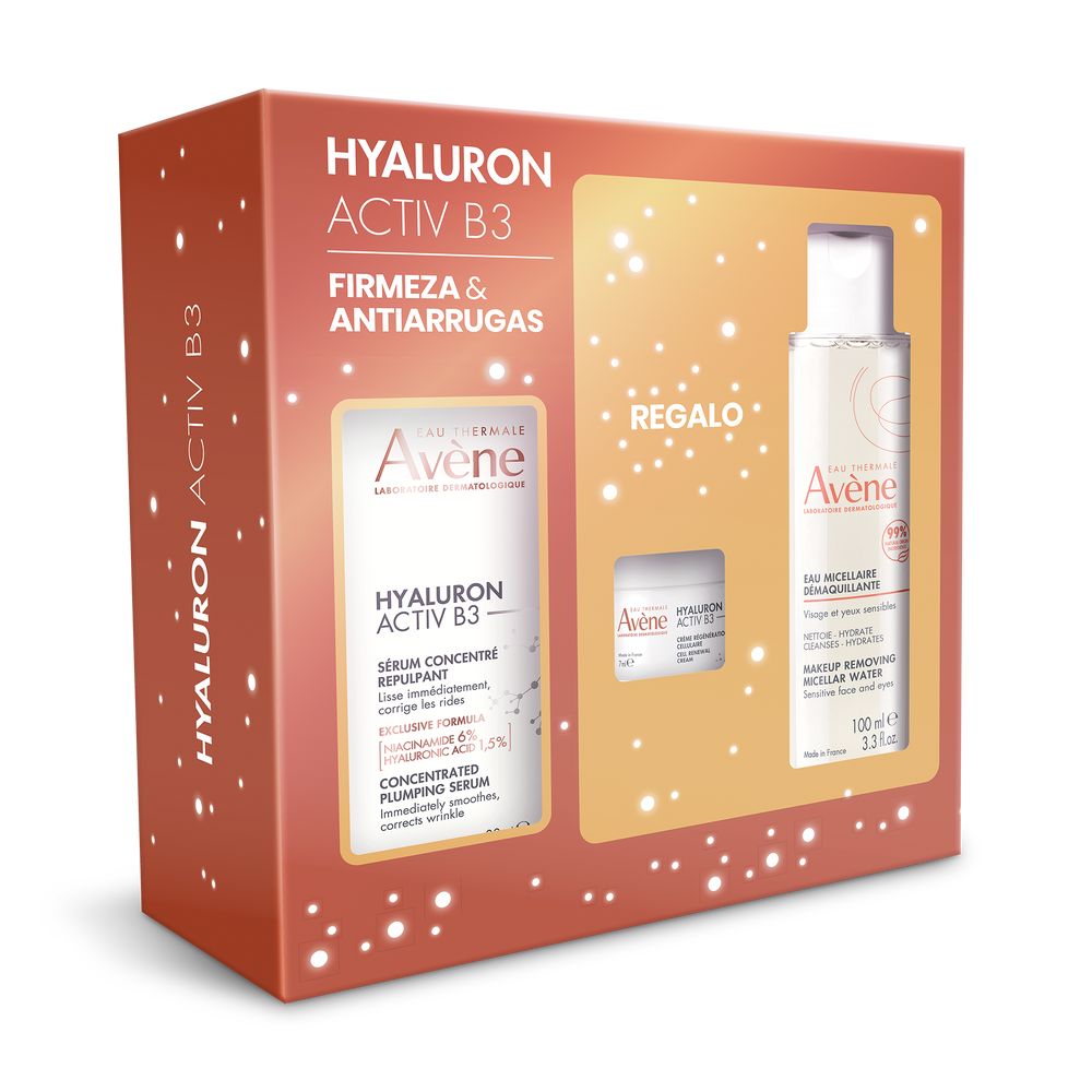 HYALURON ACTIV B3 SERUM + MICELLAR + CREAM CASE 3 pcs - Image 1