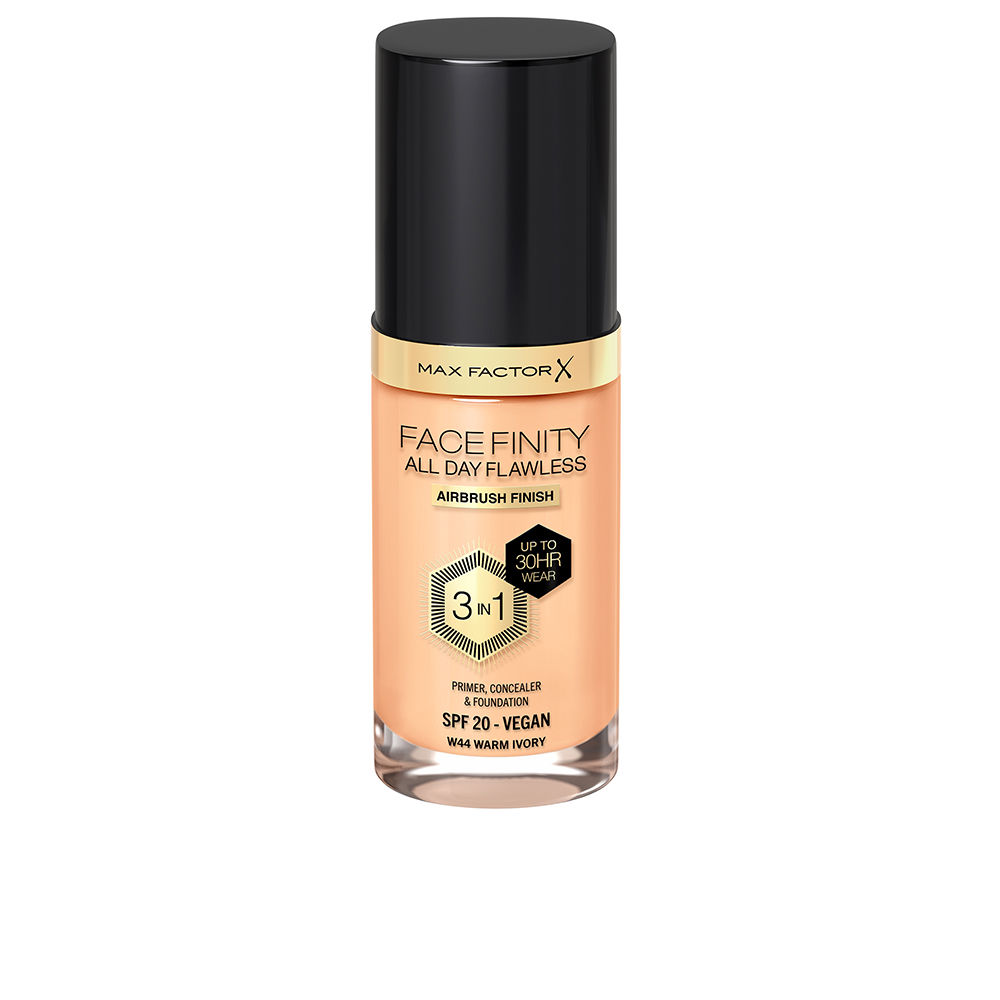 FACEFINITY 3IN1 primer, concealer & foundation #44-warm ivory 30 ml - Image 1