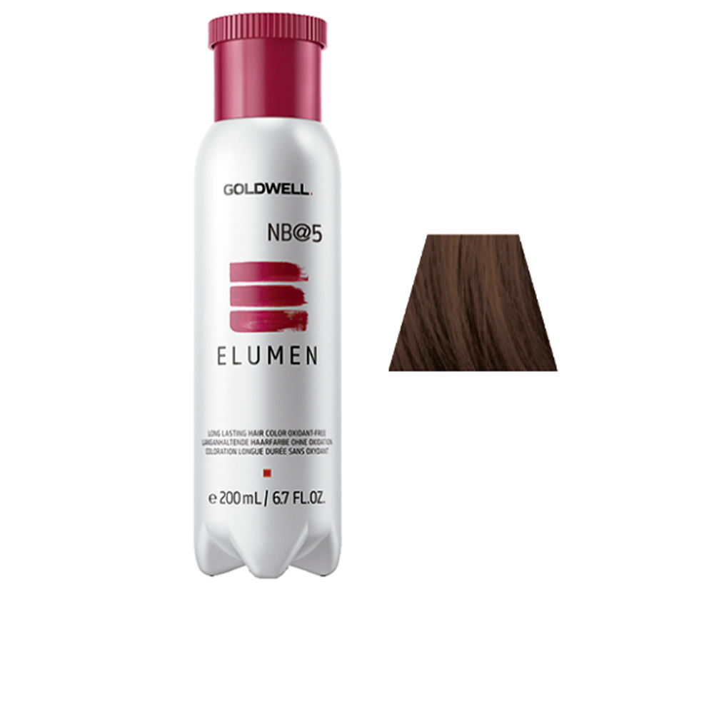 ELUMEN long lasting hair color oxidant free #NB@5 200 ml - Image 1